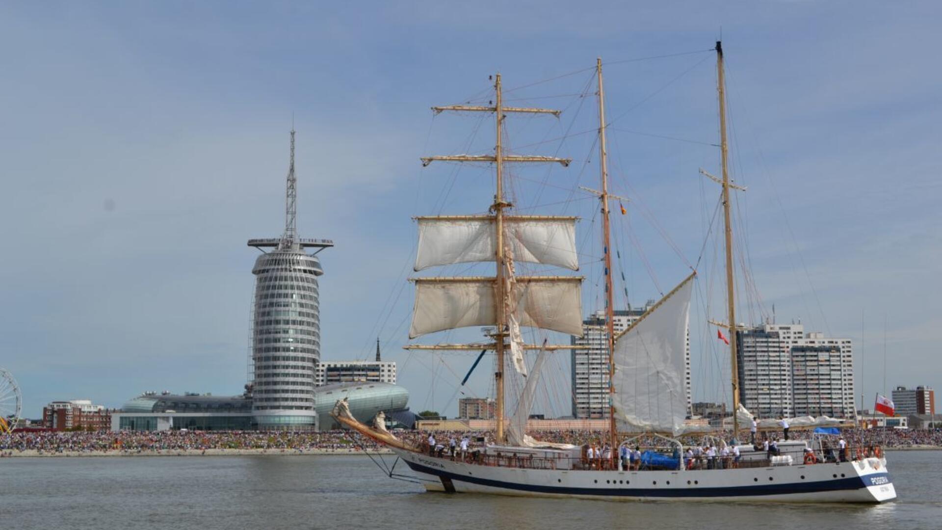 Die „Pogoria" kommt nicht wie geplant nach Bremerhaven.