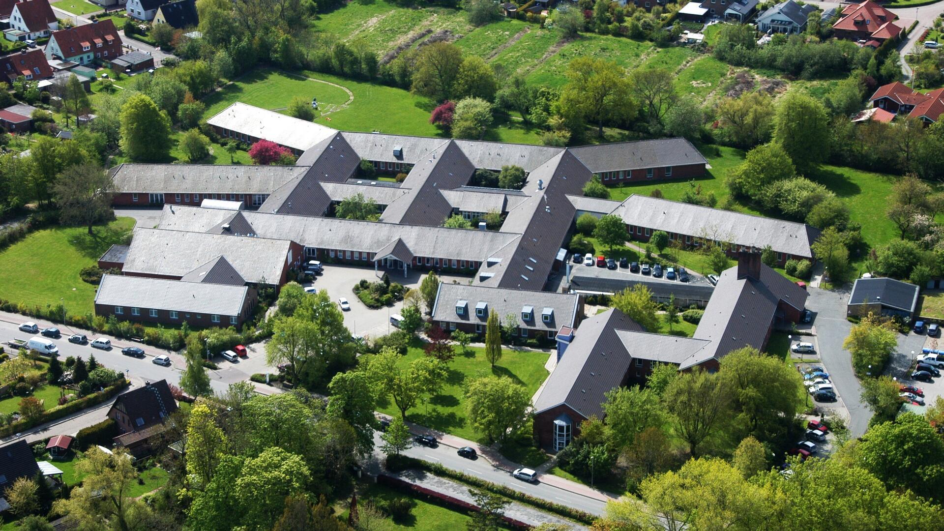 Luftbild Klinik Otterndorf