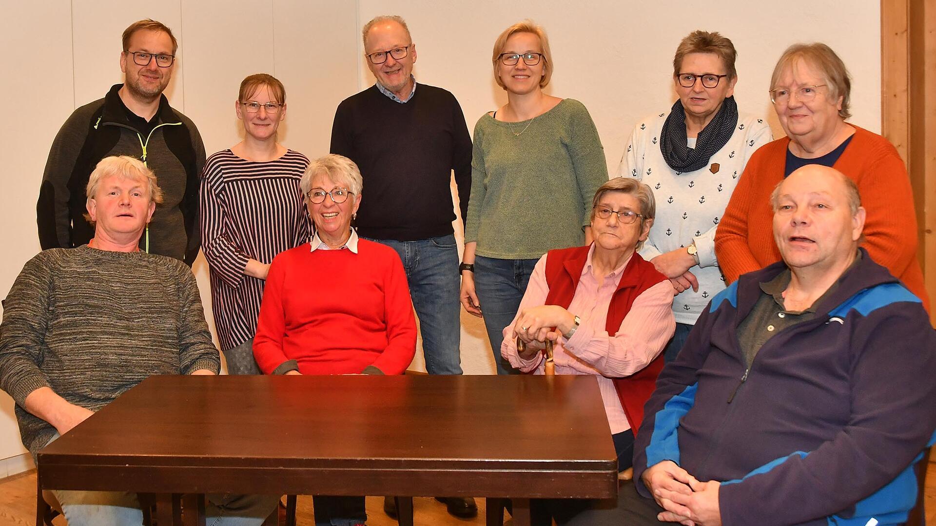 Die Theatergruppe des Alten Pastorenhauses in Misselwarden