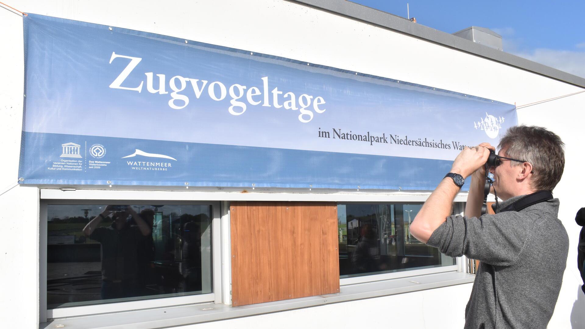 Banner für die Zugvogeltage