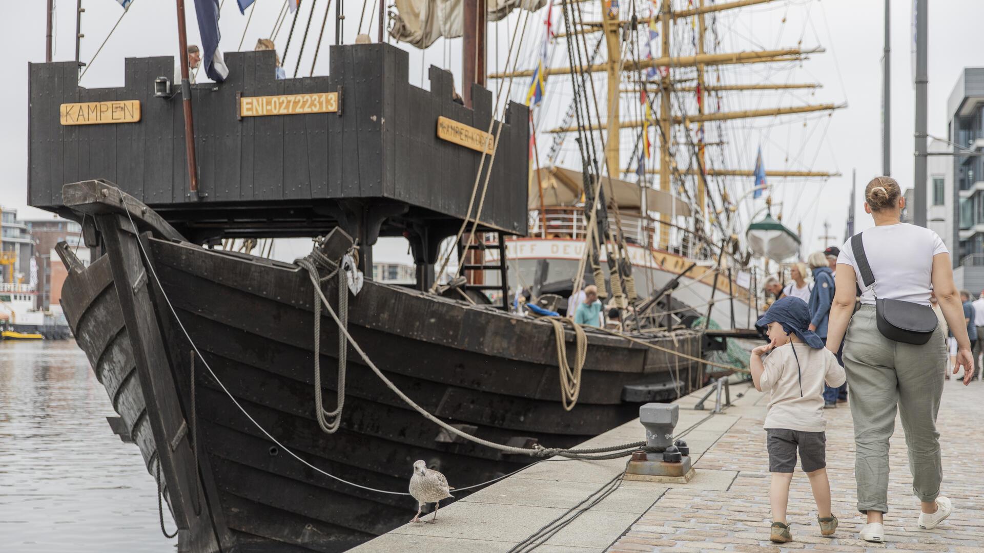 Die schönsten Eindrücke des ersten Tages der maritimen Tage.