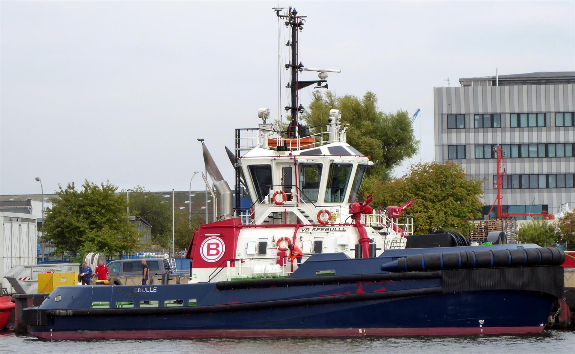 Schlepper "VB Seebulle" liegt im Fischereihafen in Bremerhaven