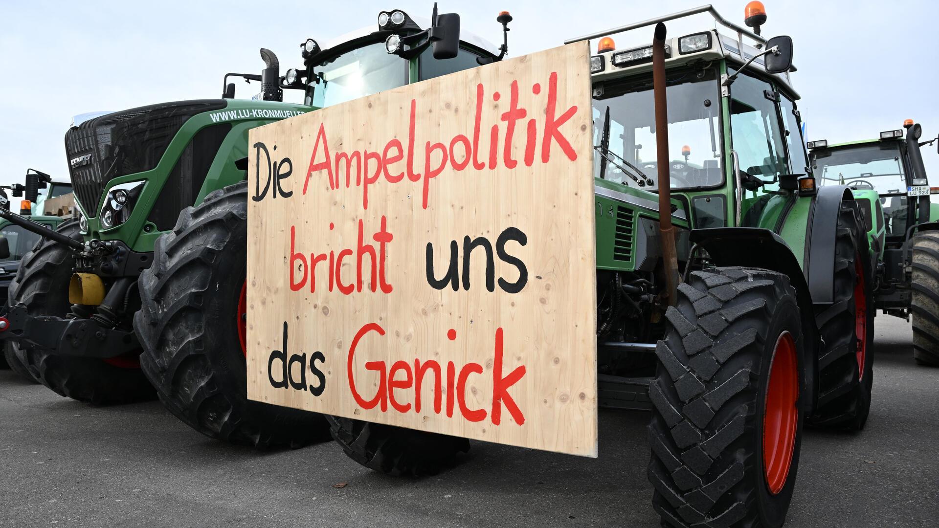 Drohen weitere Bauernproteste? Das Ringen um eine Lösung in der Agrardiesel-Debatte geht weiter.