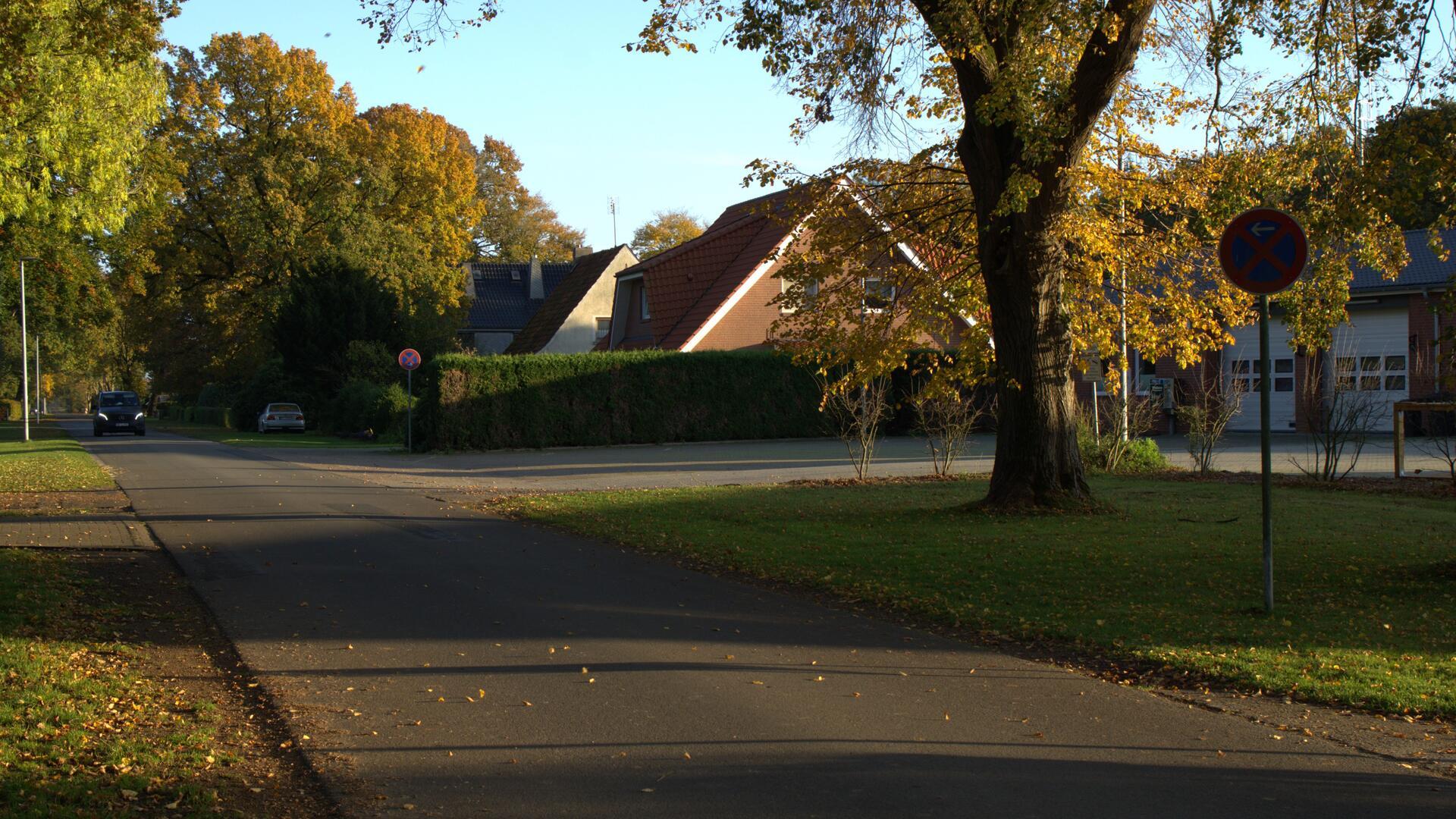 Die Malser Straße in Frelsdorf. 