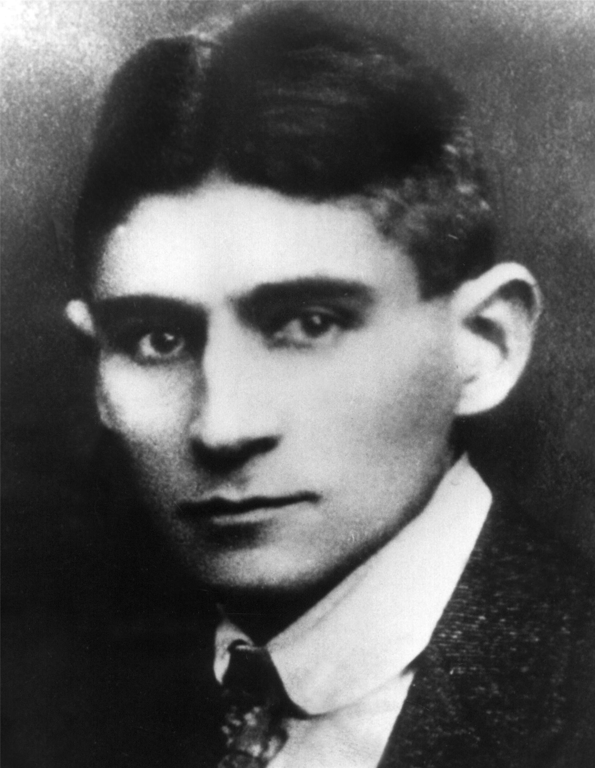 Undatiertes Porträt des österreichischen Schriftstellers Franz Kafka.