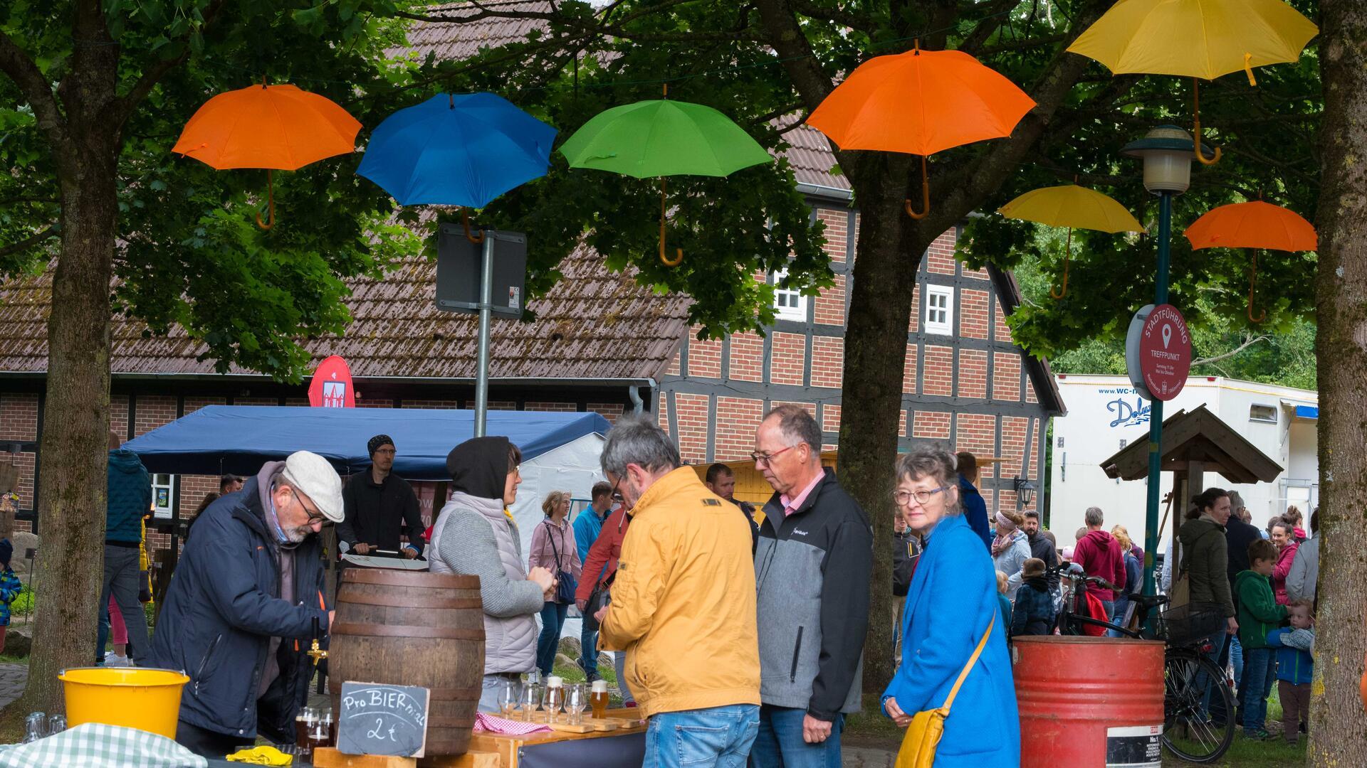 Eine besondere Aufenthaltsqualität jenseits vom Kunsthandwerk bietet der dritte Rotenburger „Heimatgenuss“ am ersten Juni-Wochenende.