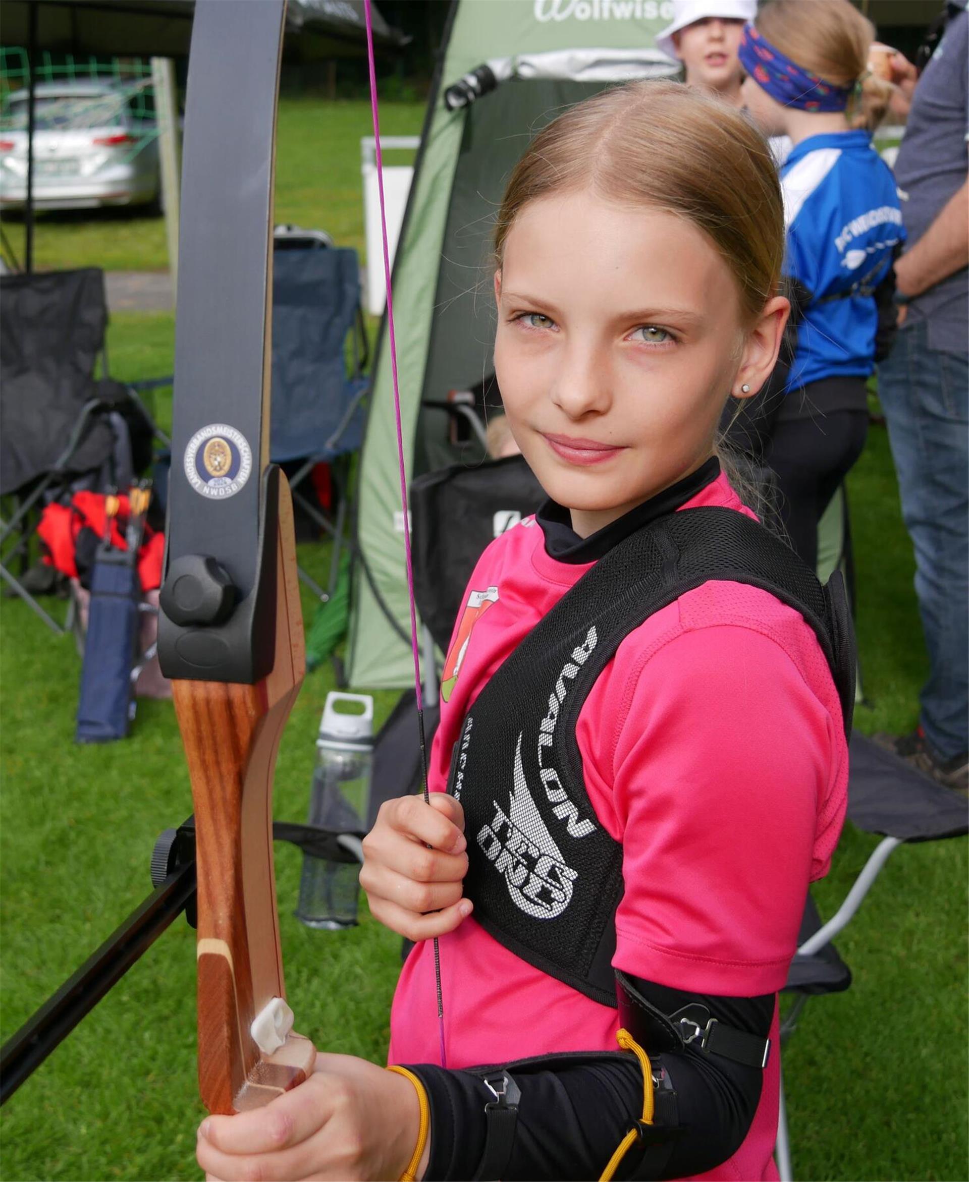 Ella Brandt (12) vom SV Anderlingen wurde mit deutlichem Abstand Landesmeisterin. Sie darf aber wegen ihres Alters noch nicht zu den Deutschen Meisterschaften, so wollen es die Statuten.