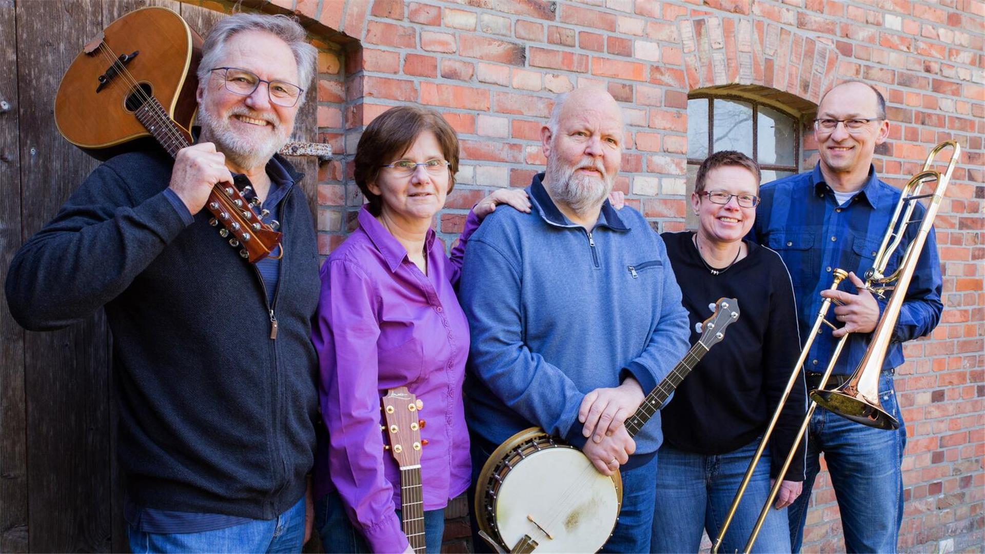 „Friends in Music“ gastiert am 13. April im „Cultimo“: Frank von Marillac (von links), Christina Schmidt, Pierre van den Boom, Dorit Spies und Simeon Spies.