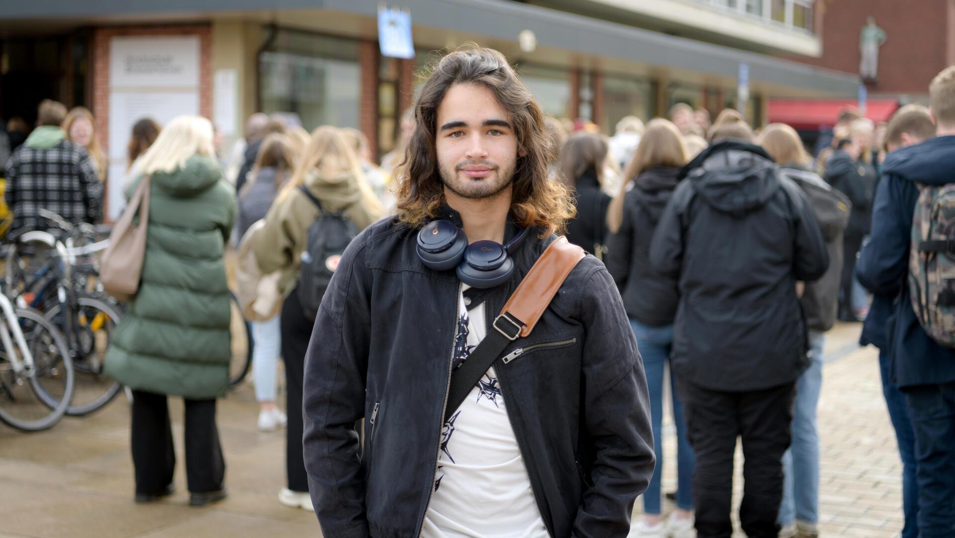 Frischer Wind an der Hochschule: Guilherme Manuel Neves Silva studiert Ingenieurwesen in Bremerhaven. 