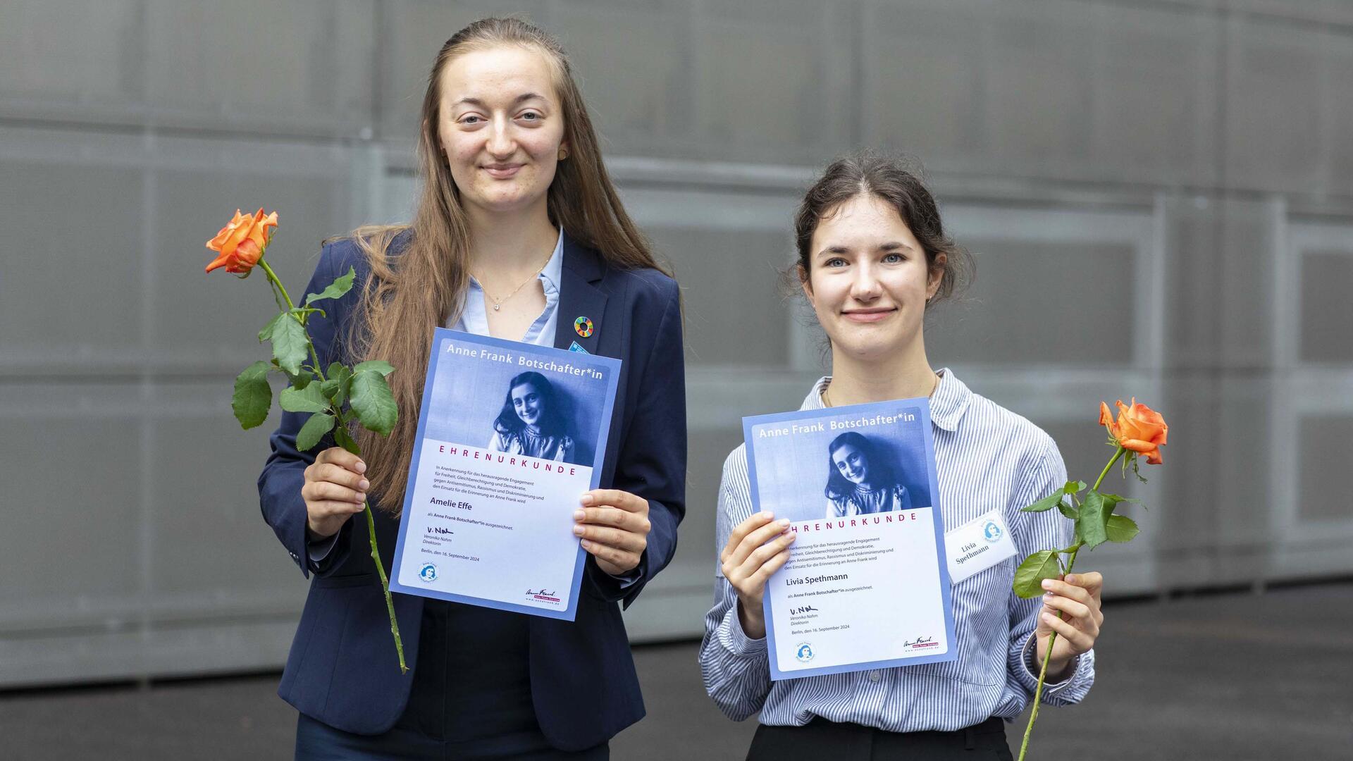 Amelie Effe und Livia Spethmann