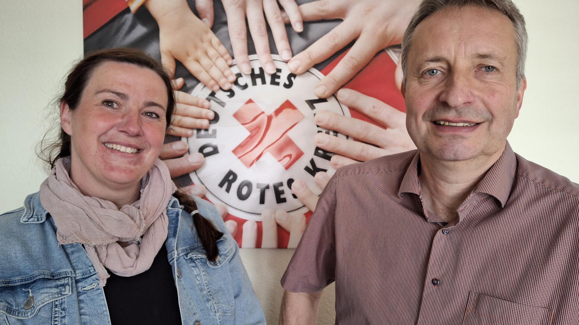 Geschäftsführer Rolf Eckhoff und Natascha Metzner (Bereichsleitung DRK-Kindertagesstätten) sagen, der DRK-Kreisverband Bremervörde sei nach wie vor daran interessiert, mehr Kita-Plätze zu schaffen.