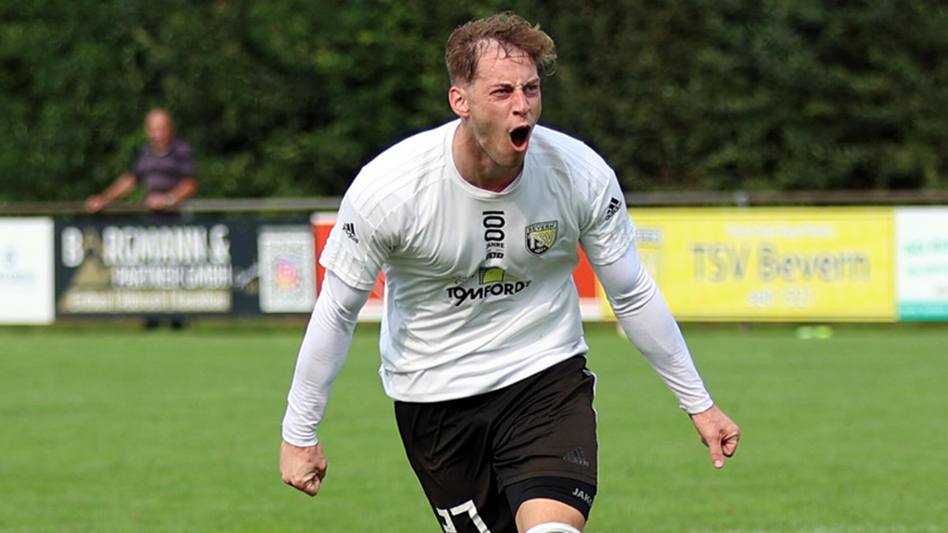 Gestern dreifacher Torschütze für den TSV Bevern: Lukas Oetjen.