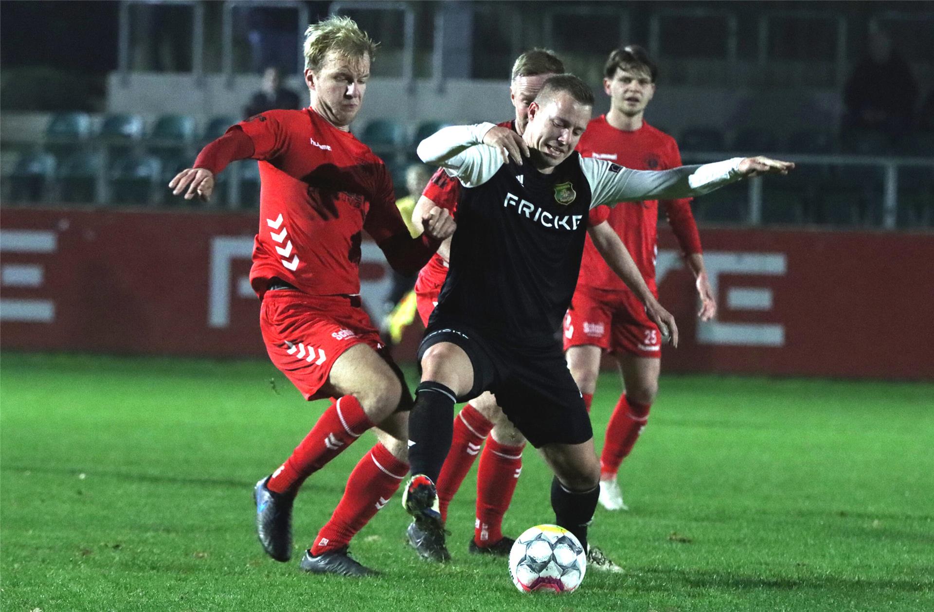 ‌HSC-Stürmer Darvin Stüve unterstrich beim Testspiel in Dassendorf seinen Torjäger-Instinkt, erzielte bereits bereits in der 5. Minute den Führungstreffer.