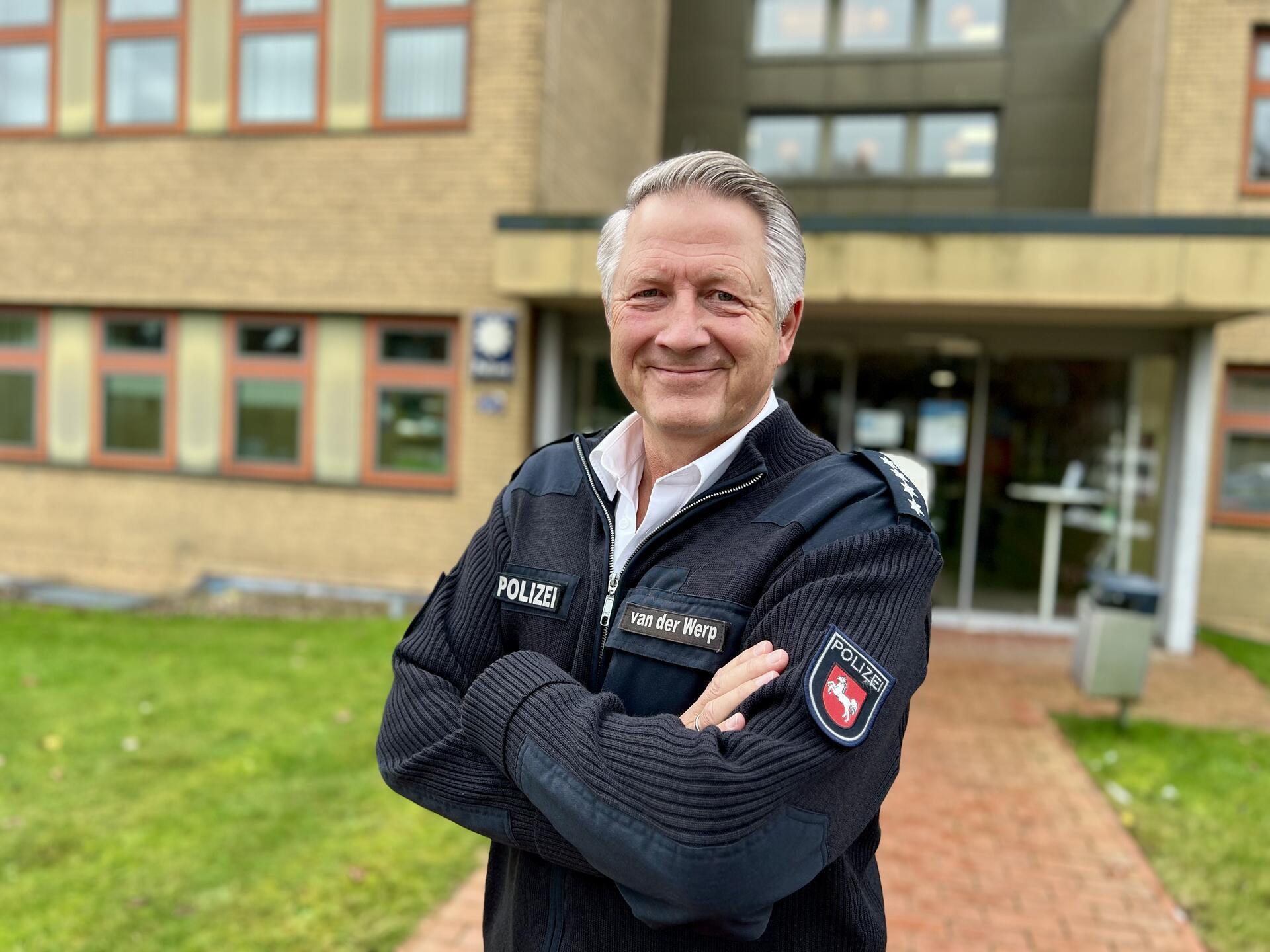 Heiner van der Werp verabschiedet sich als Sprecher der Rotenburger Polizei. Er geht in den Ruhestand.