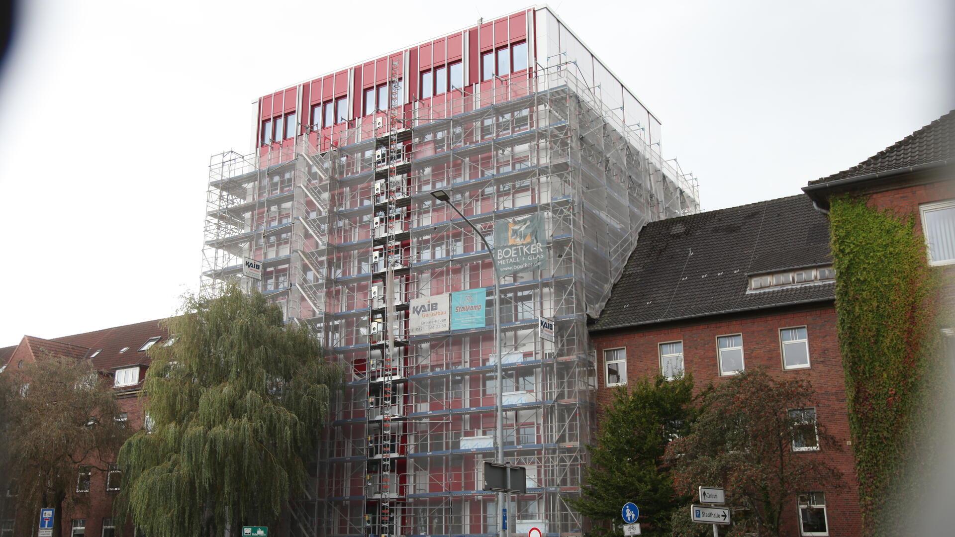 Hochhaus Stadthaus nach Sanierung 