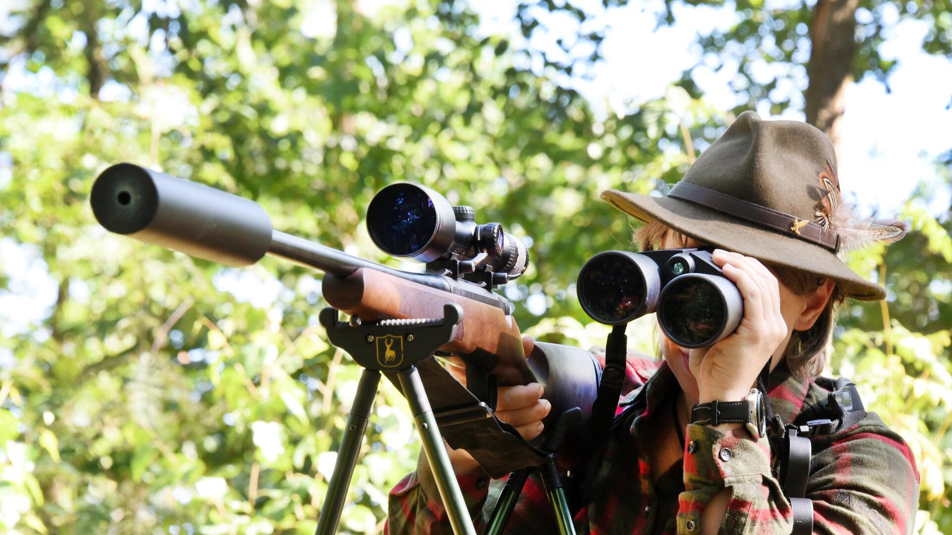 Im Landkreis Rotenburg besitzen 2.223 Jägerinnen und Jäger insgesamt 12.432 Schusswaffen.