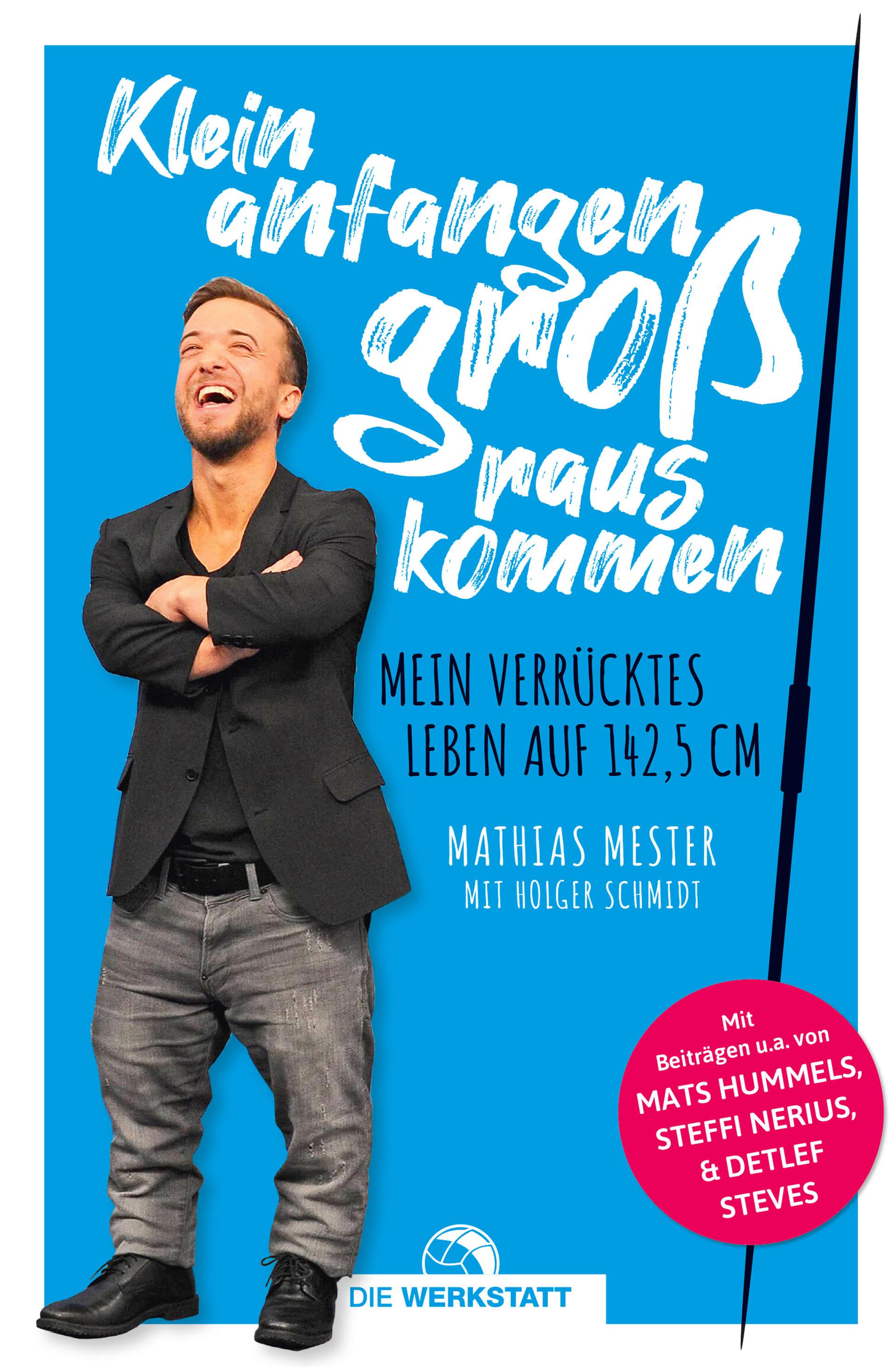 Buchcover "Klein anfangen, groß rauskommen" von Mathias Mester mit Holger Schmidt