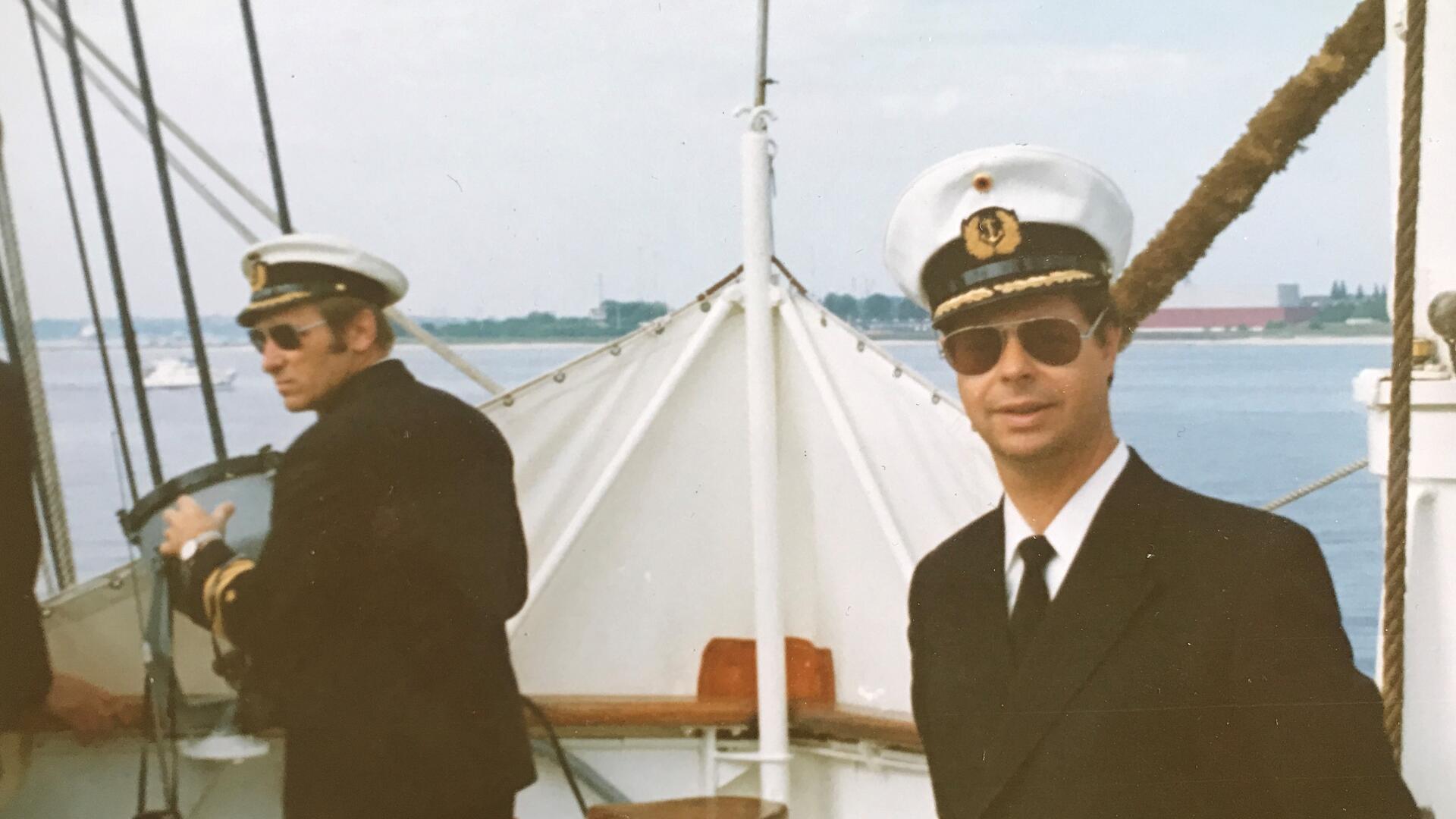 In zahlreichen Reserveübungen schlüpfte Fregattenkapitän der Reserve Bernd Albrecht zurück in die Uniform.