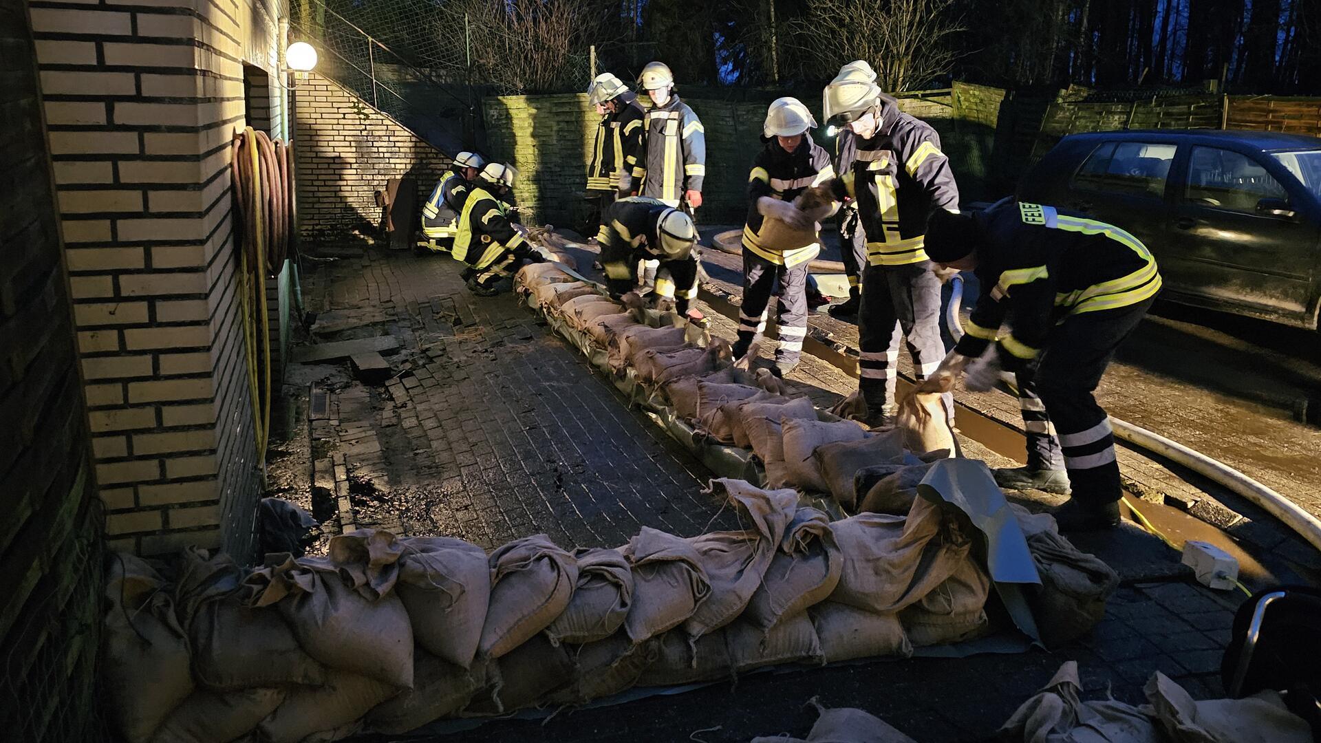 Weihnachtshochwasser in Gnarrenburg