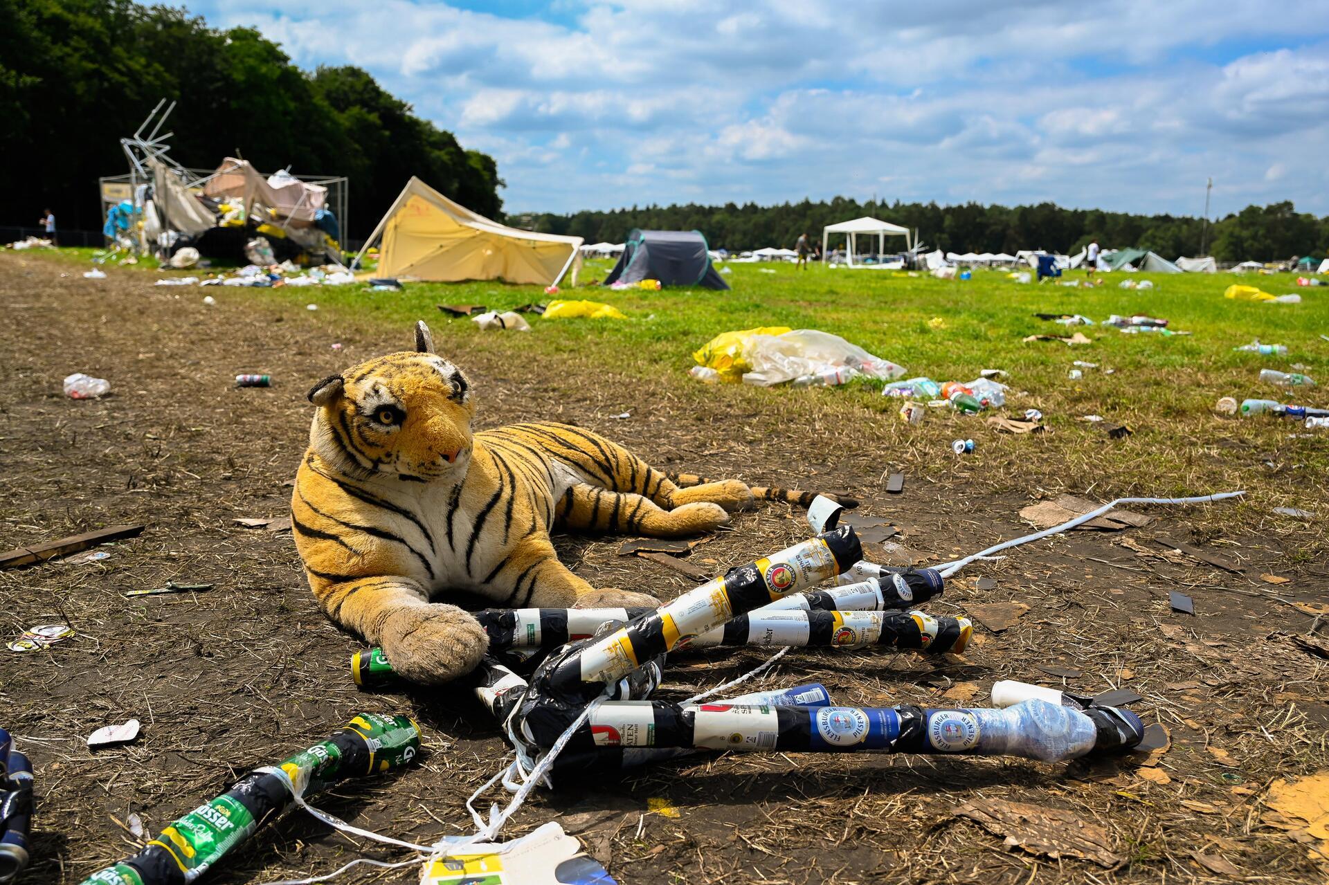 Leider gehört das auf vielen Festivals noch zum normalen Bild. Wenn die Besucher...