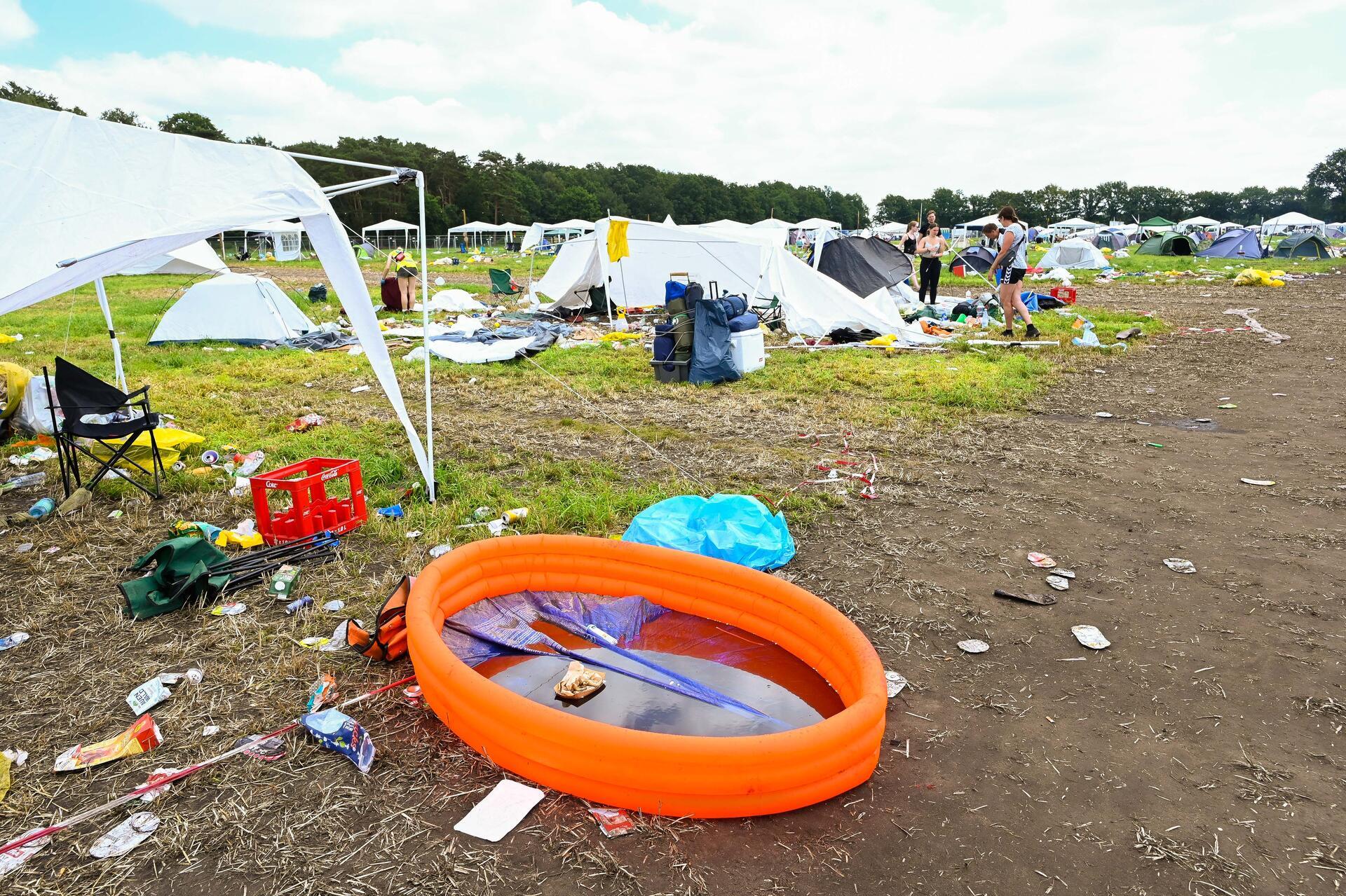 Leider gehört das auf vielen Festivals noch zum normalen Bild. Wenn die Besucher...