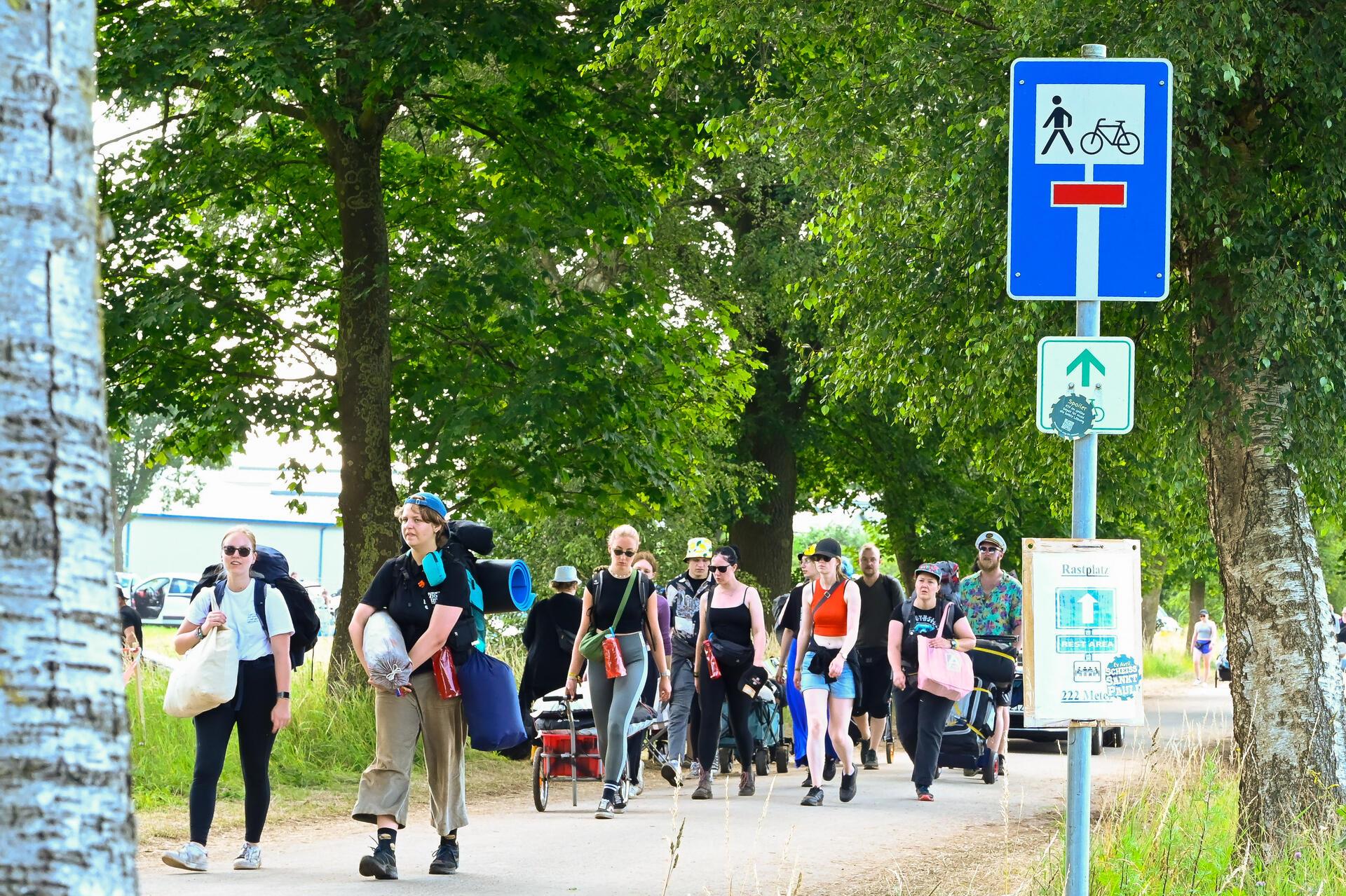 Leider gehört das auf vielen Festivals noch zum normalen Bild. Wenn die Besucher...