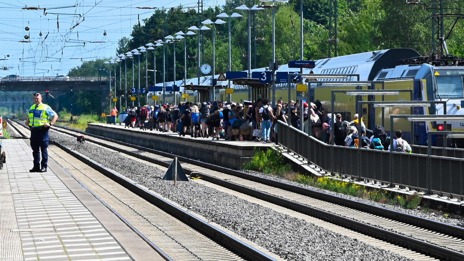 Leider gehört das auf vielen Festivals noch zum normalen Bild. Wenn die Besucher...