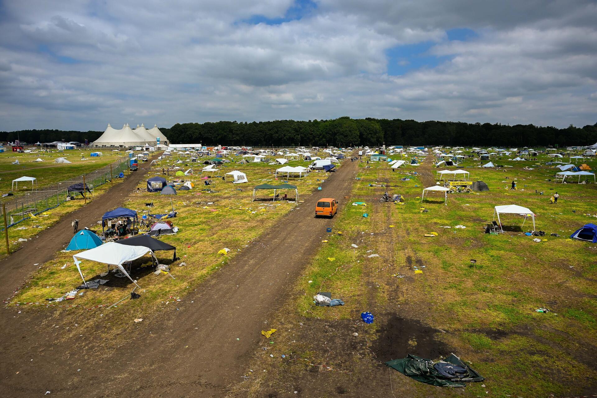 Leider gehört das auf vielen Festivals noch zum normalen Bild. Wenn die Besucher...