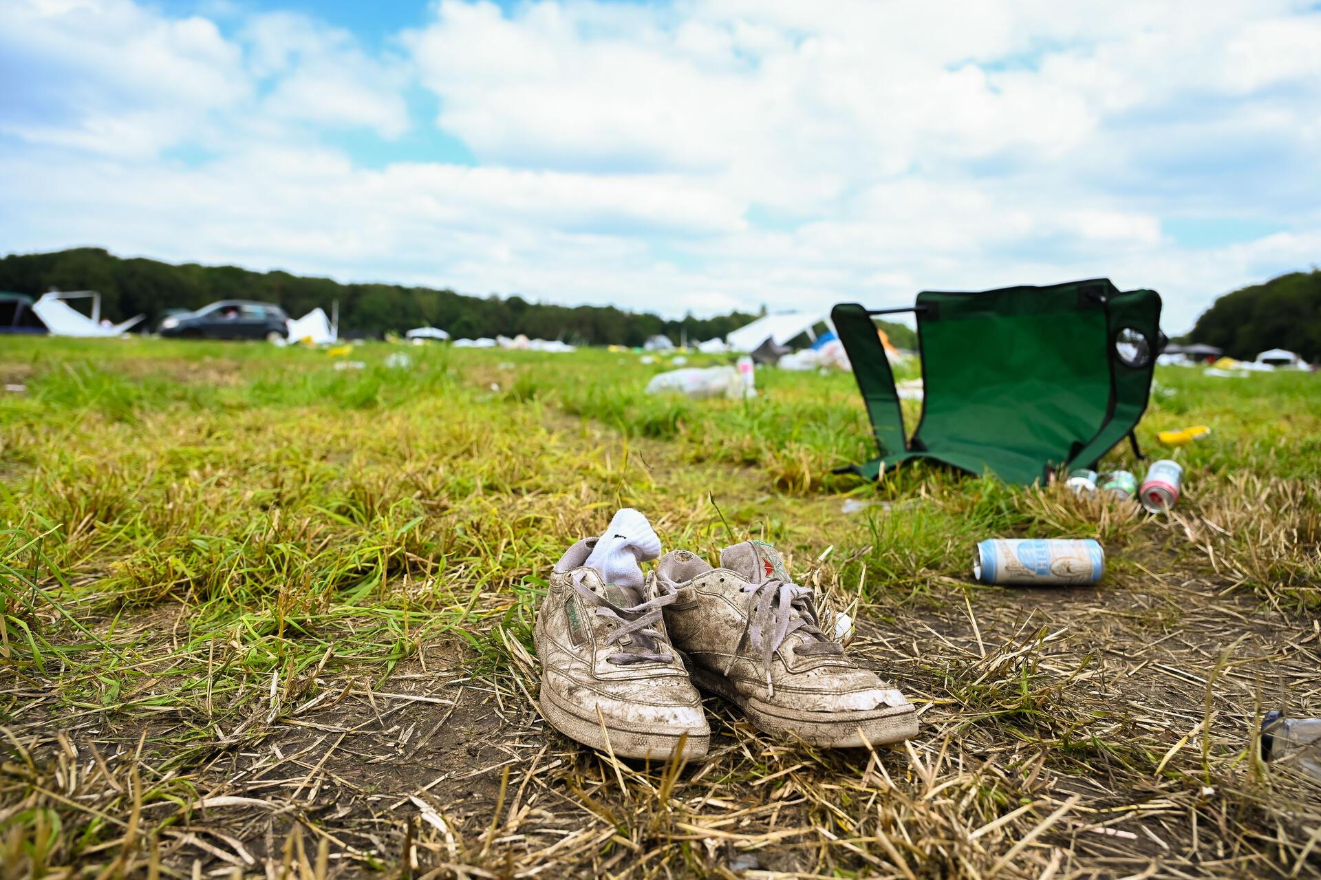 Leider gehört das auf vielen Festivals noch zum normalen Bild. Wenn die Besucher...