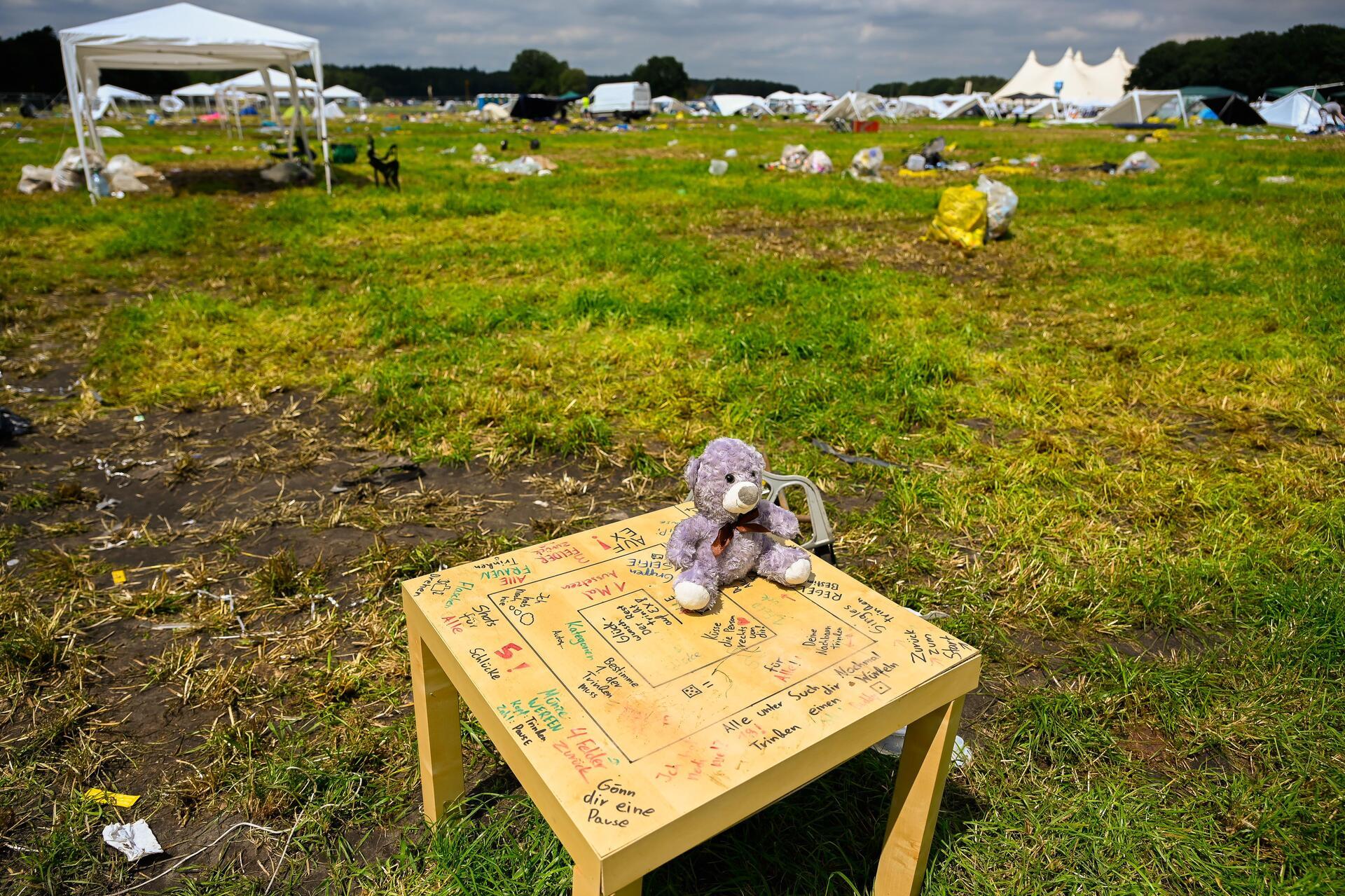 Leider gehört das auf vielen Festivals noch zum normalen Bild. Wenn die Besucher...