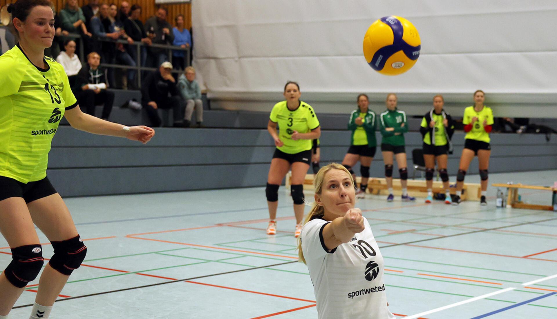 Lena Neumann musste mit ihrem Team eine 1:3-Auswärtsniederlage hinnehmen.