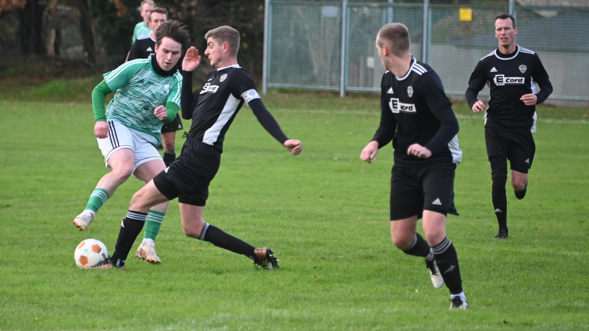 Matchwinner für den TSV Basdahl gegen die SG Oste: Doppeltorschütze Hanno Steinberg.