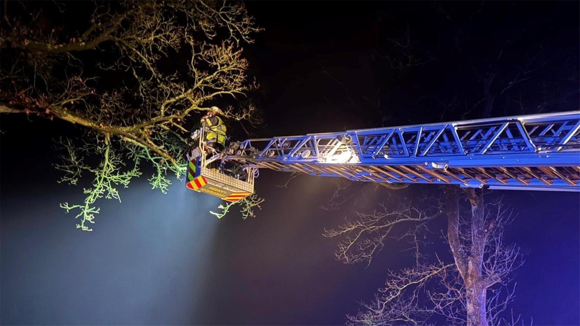 Einsatz der Feuerwehr der Stadt Geestland