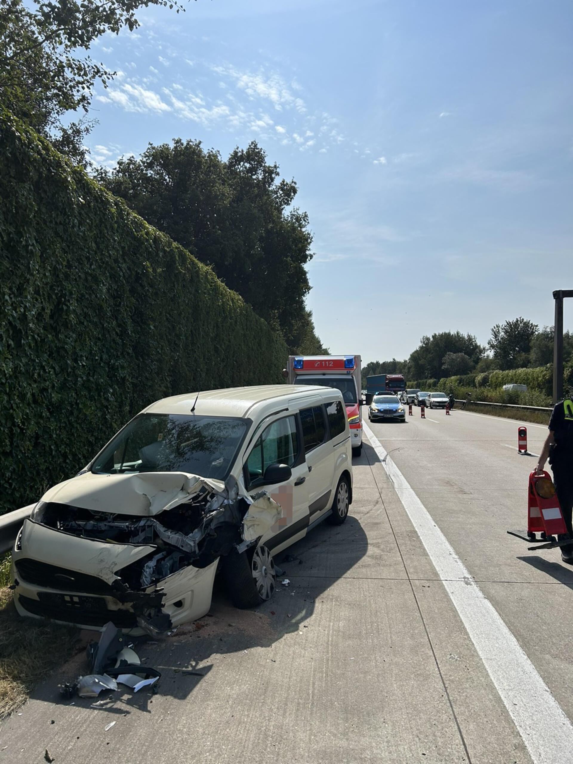 Feuerwehr Unfall Autßbahn