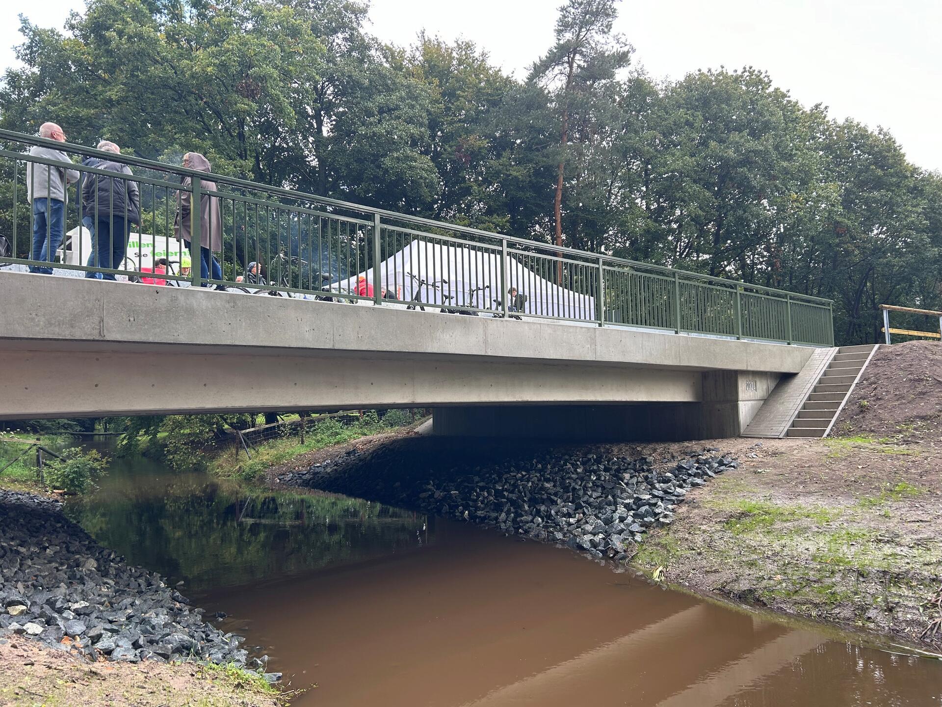 Die neue Wörpebrücke zwischen Wilstedt und Tarmstedt