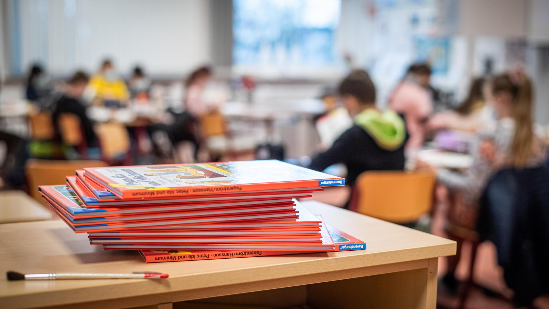 Schüler in einer Klasse