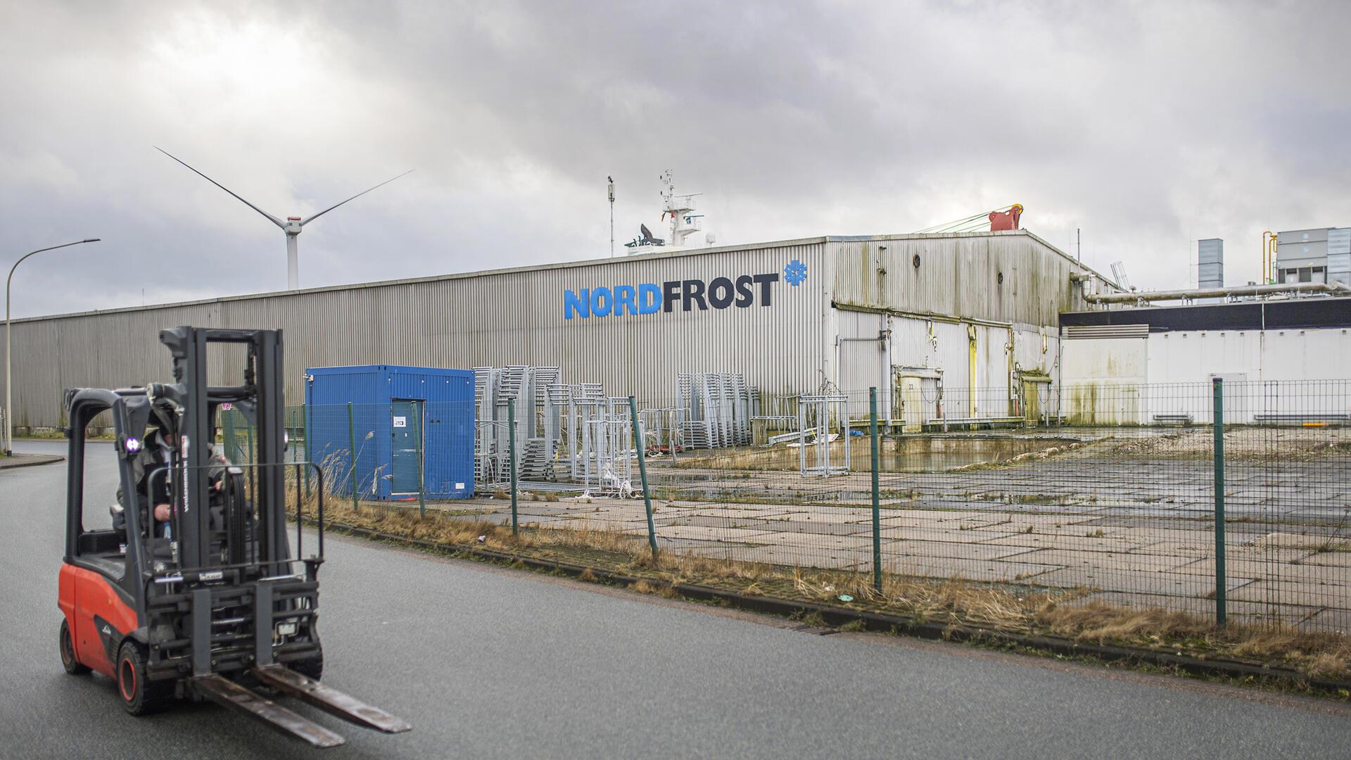 Nordfrost schließt sein Kühlhaus in der Kühlhausstraße 9, Bremerhaven.