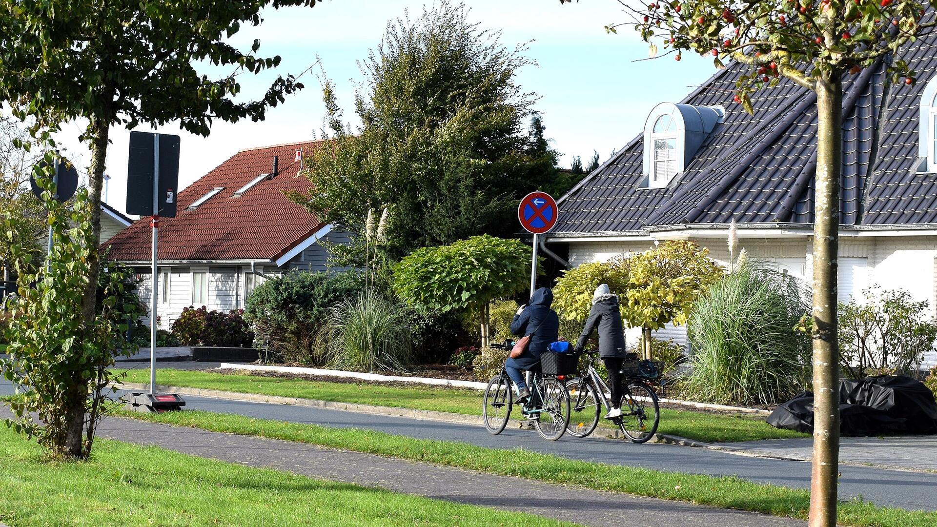 Sechs Wochen lang wurde das Konzept Fahrradstraße im Möwen- und Ruschkampsweg in der Praxis erprobt.