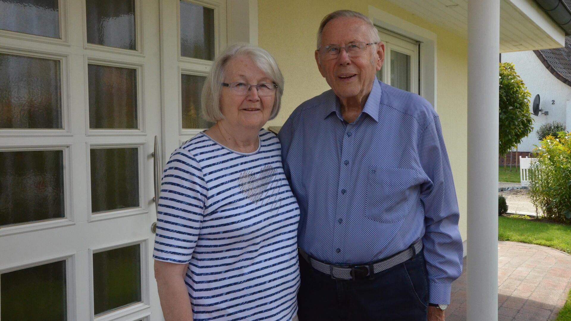 Seit 60 Jahren glücklich verheiratet: Erika und Wilhelm Seidler feiern heute Diamantene Hochzeit.