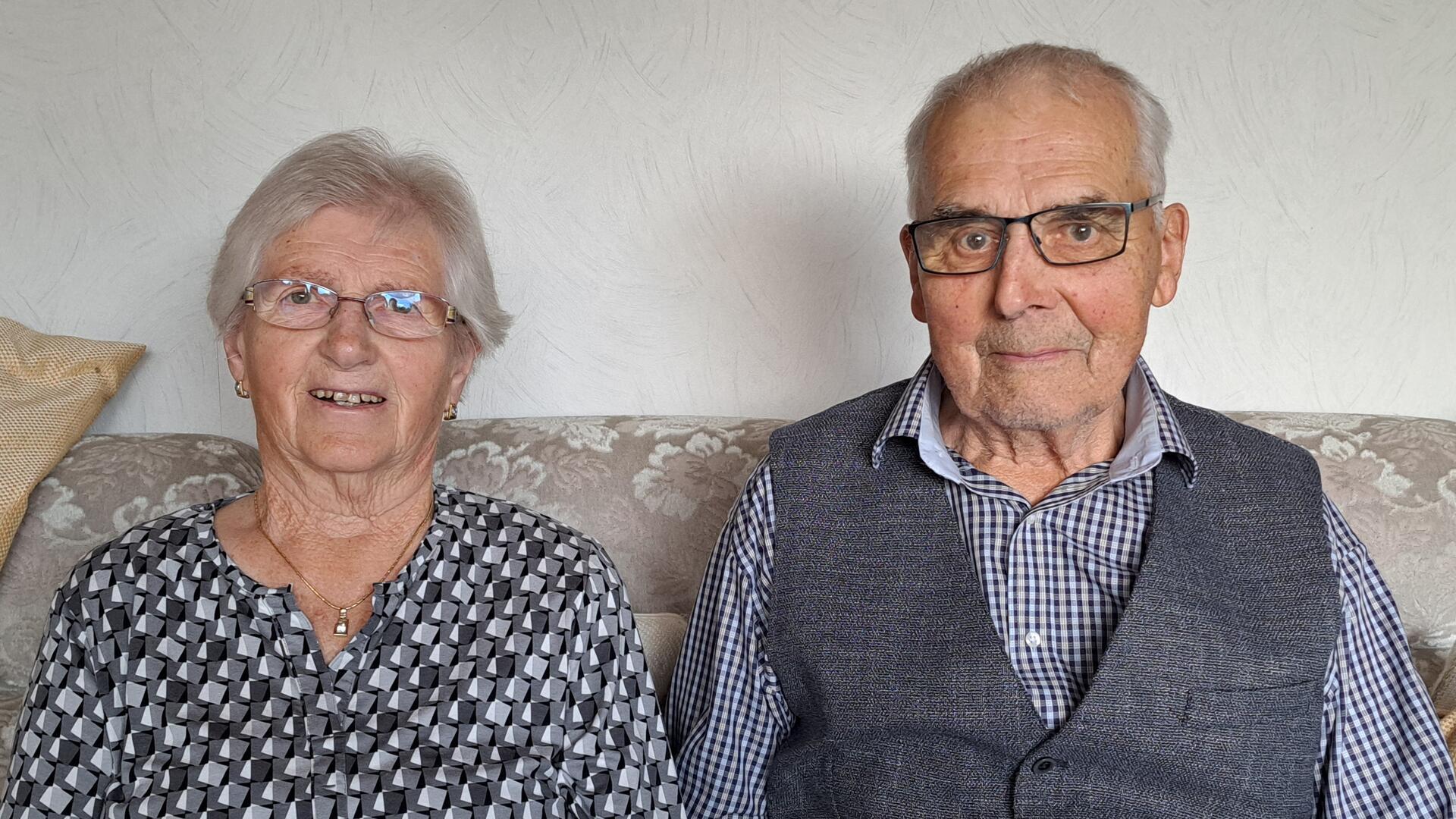 Seit 70 Jahren verheiratet: Anneliese und Nikolaus Tietjen feiern Gnadenhochzeit.