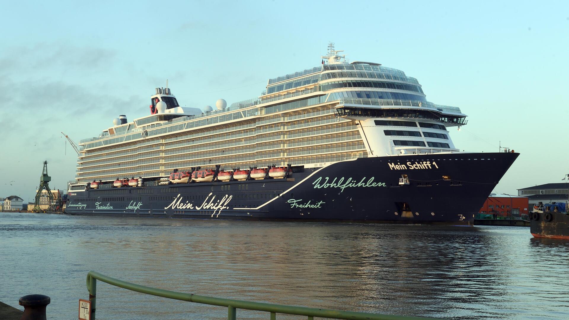 Sie kommt zurück nach Bremerhaven: „Mein Schiff 1“.