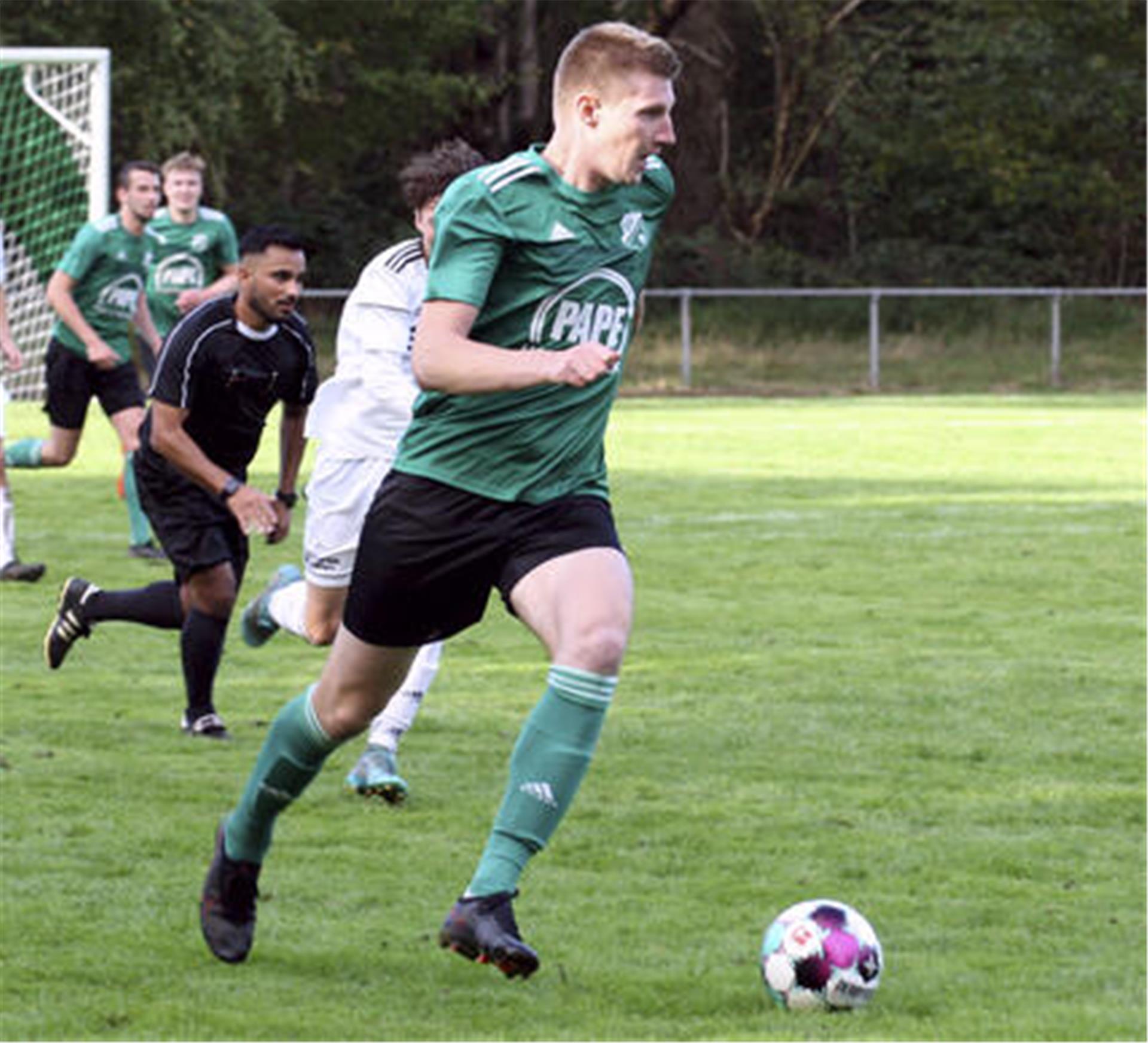 Traf am Mittwoch zum 2:0 für den SV Anderlingen gegen den TSV Fischerhude-Quelkhorn: Lucas Heins.