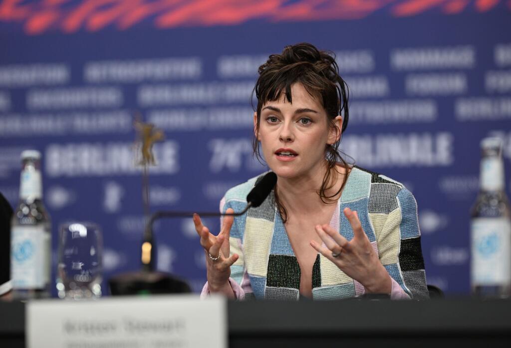 US-Schauspielerin Kristen Stewart stellte auf der Berlinale den Film „Love Lies Bleeding“ vor.