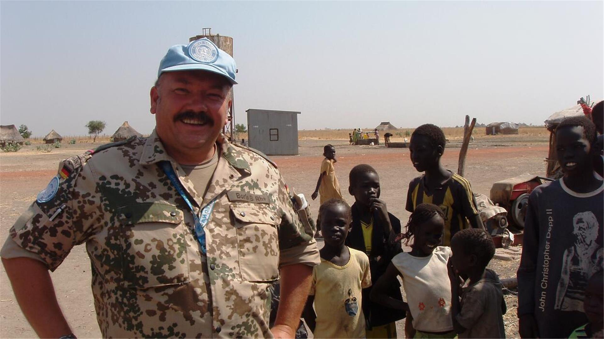 Hauptmann Boris Barchanski war sechs Mal als Militärbeobachter in Afrika. 