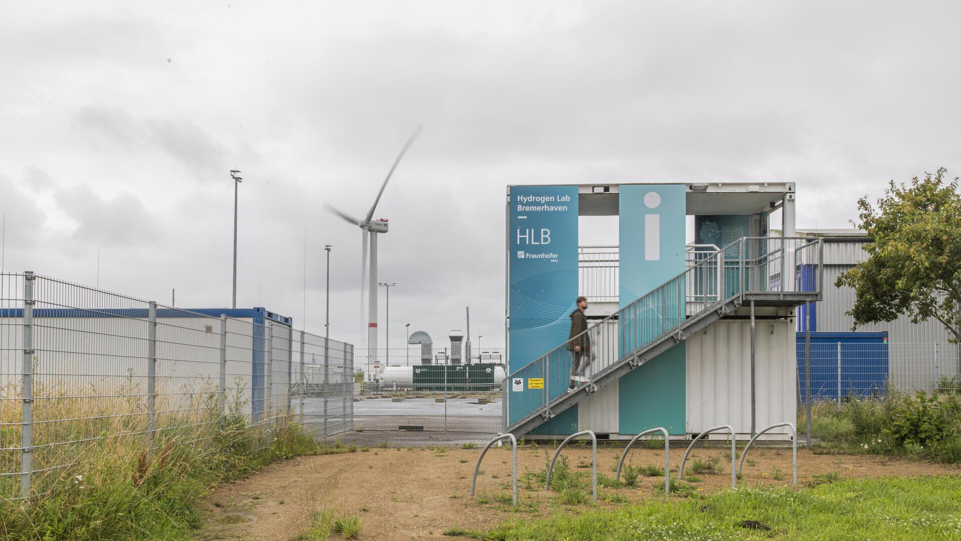 Neuer Aussichtsturm beim Wasserstoff-Testfeld