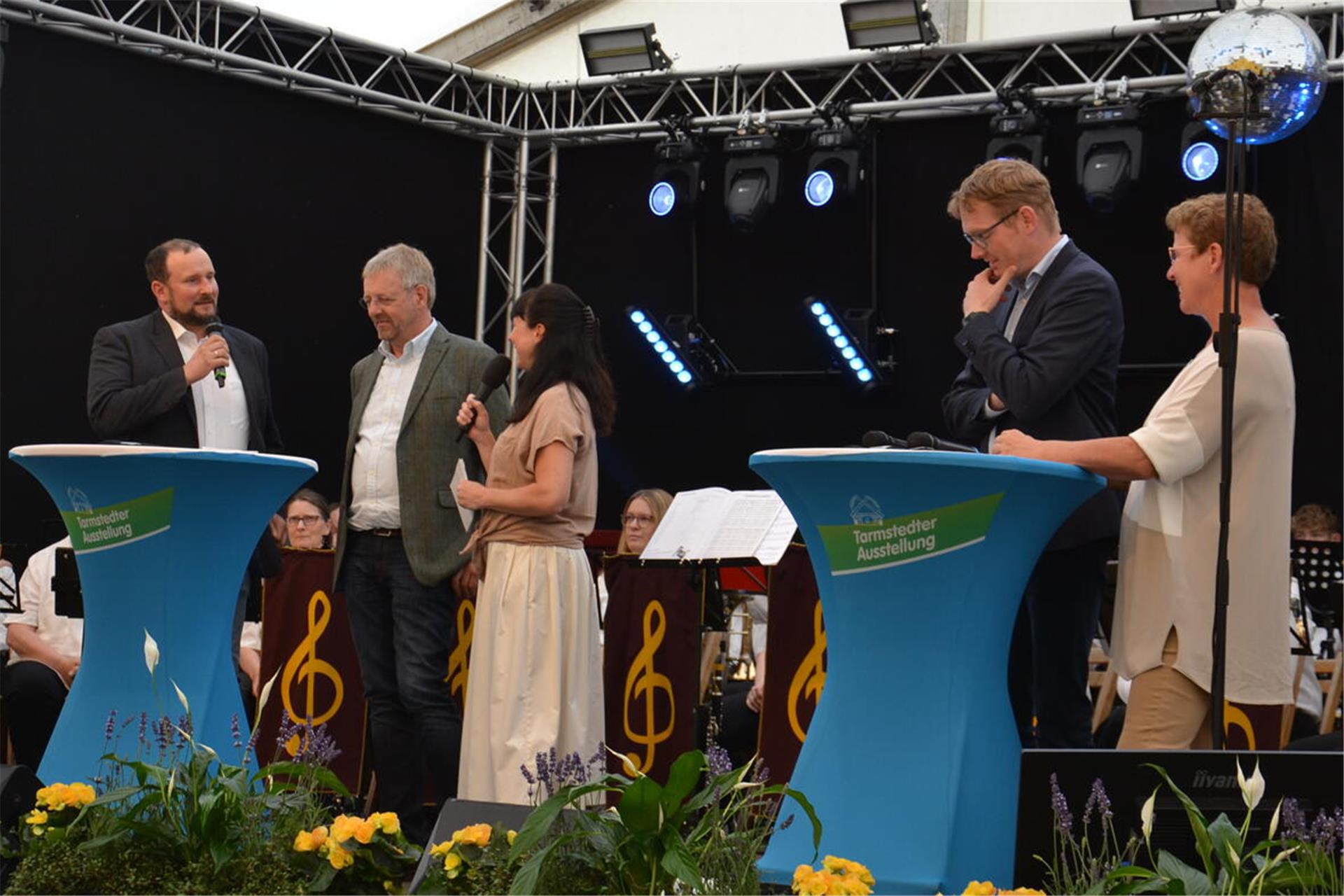 Talkrunde mit Carsten Gerdes, Jan Heusmann, Henning Müller und Silke Weyberg